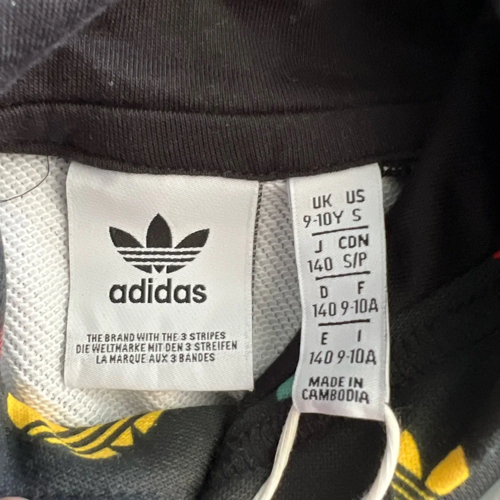 Adidas‎ Kids S Multicolor Logo Hoodie